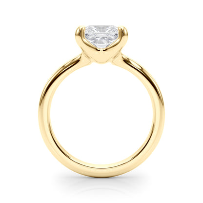 Princess Cut Diamond Four Prong Solitaire