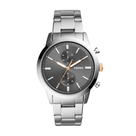 Fossil Men S Townsman Chronograph Stainless Steel Watch (Style: FS5407)