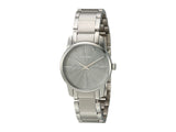 Calvin Klein City K2G23144 Ladies Grey Dial 31 mm Stainless Steel Watch