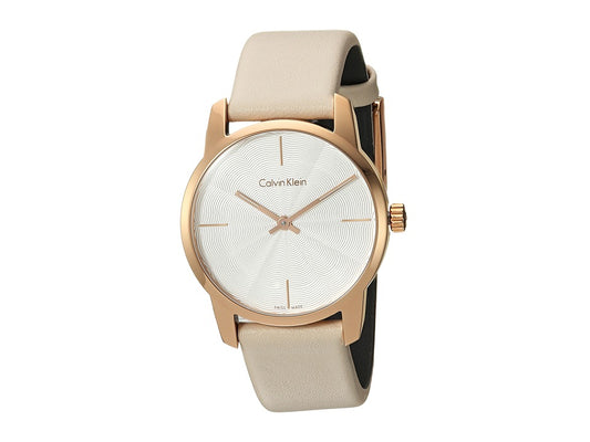 CK Calvin Klein K2g236x6 Women's City Collection Beige One Size