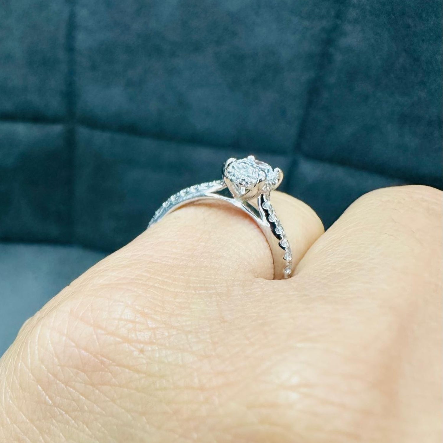 platinum engagement ring