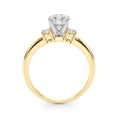 Lab-Grown 0.50-2.00ct Diamond Three Stone Engagement Ring