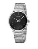 Calvin Klein High Noon K8M21121 Men’s Black Dial Stainless Steel Mesh Watch