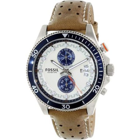 Fossil Men's CH2951 'Wakefield' Timer Brown Leather Watch
