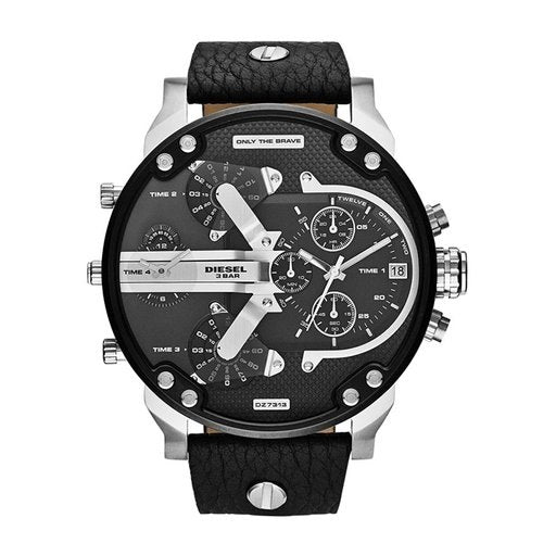 Diesel Watches Mr Daddy 2.0 Multi-Function Multi-Time Zone Chronograph Men Diesel Watch Dz7313