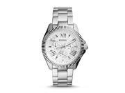 Fossil Cecile Women’s Blue Dial Watch – Silver-Tone Stainless-Steel Bracelet