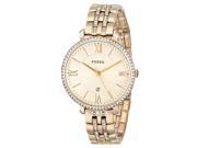 Fossil Jacqueline ES3547 Women’s Gold-Tone Crystal Watch