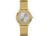 GUESS Women's Willow Watch – Stainless Steel, Silver Dial, Japanese Quartz