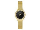 GUESS Women's Chelsea Watch W0647L8 – Black Dial, Stainless Steel with Crystals