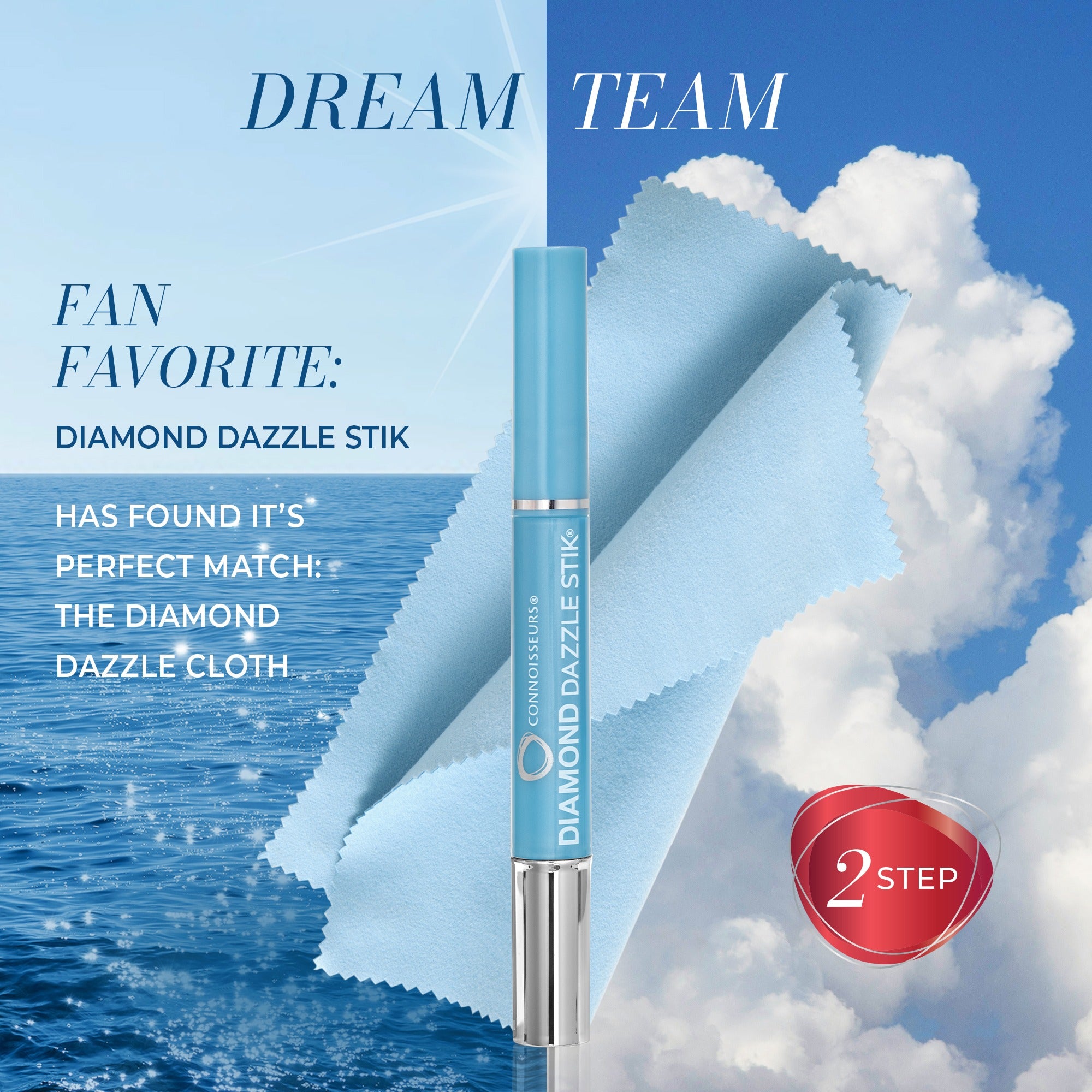 Advanced diamond cleaner for engagement and wedding rings