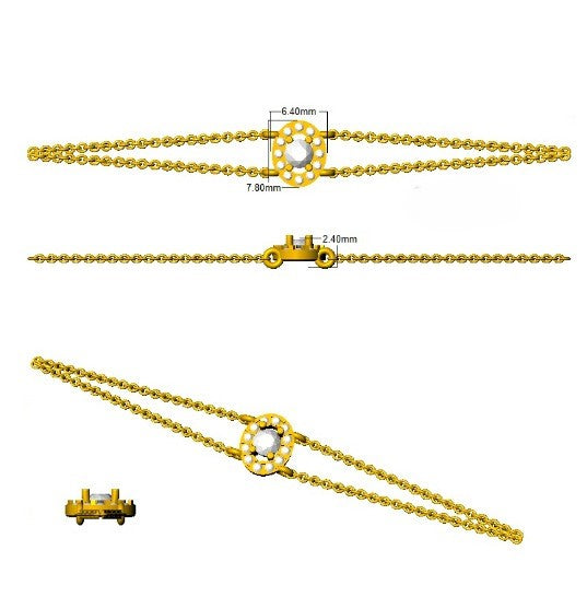 Anniversary Diamond Bracelet