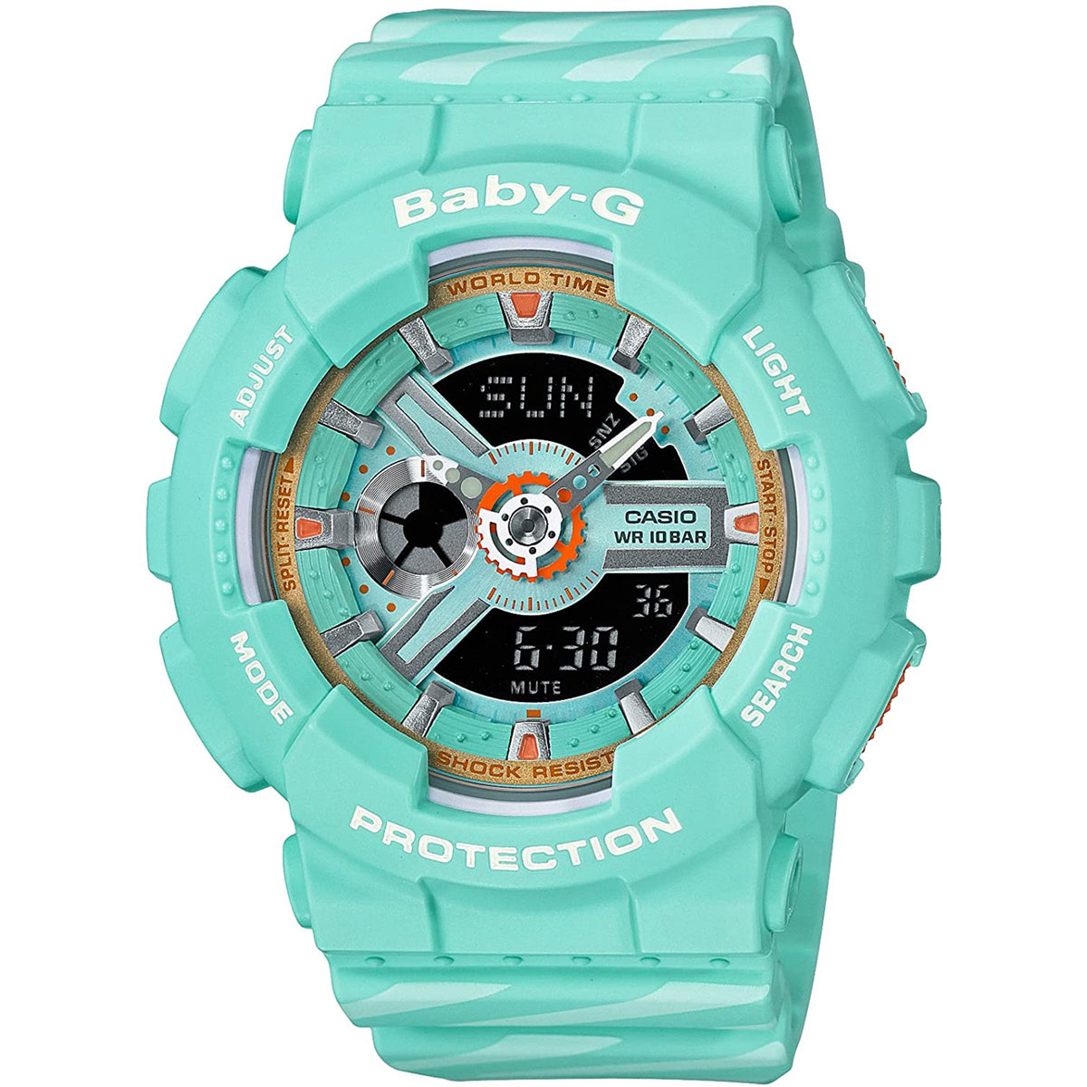 Casio Baby-G Ladies Watch with Resin Strap - BA110CH/3A