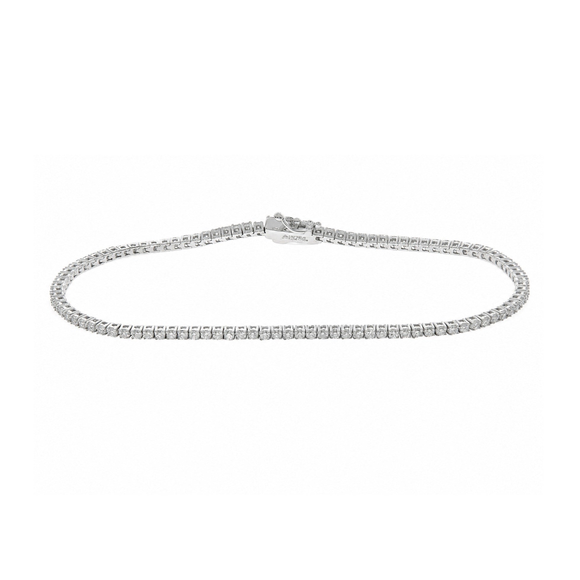 Lab grown diamond tennis bracelet