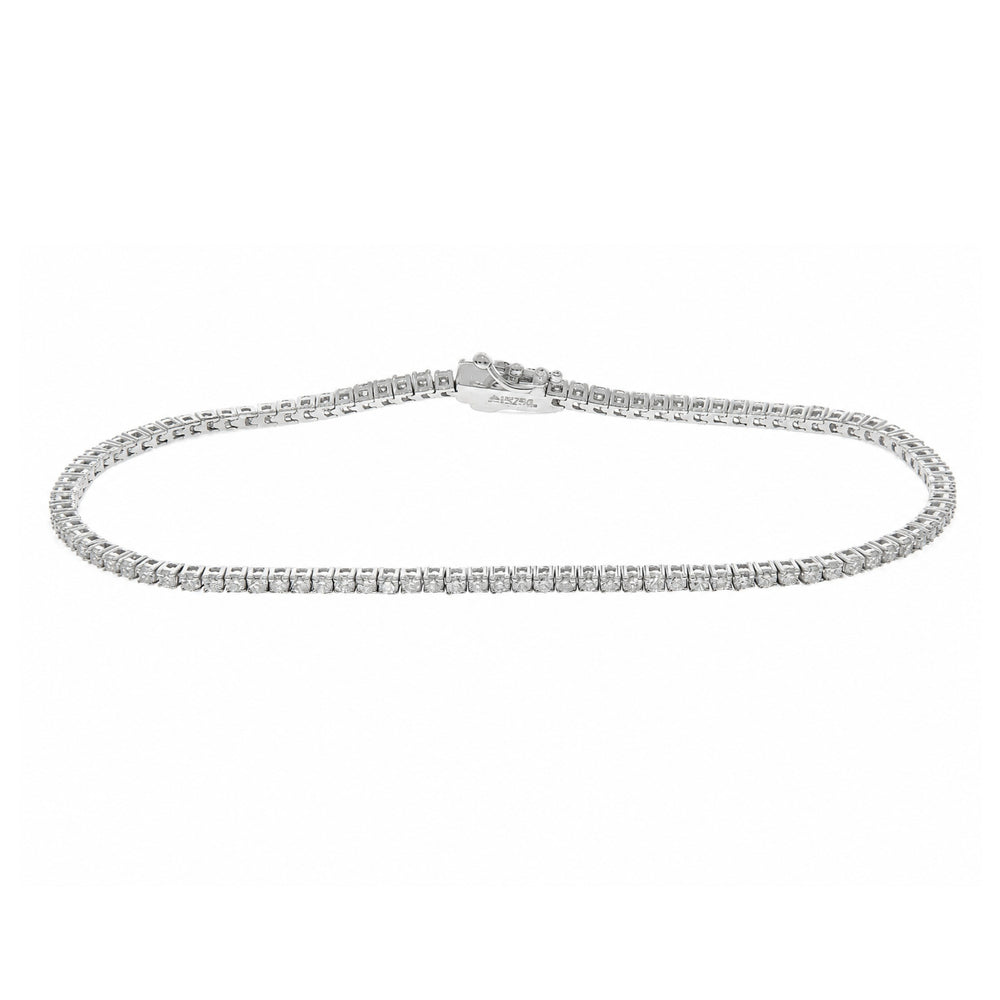 Lab grown diamond tennis bracelet