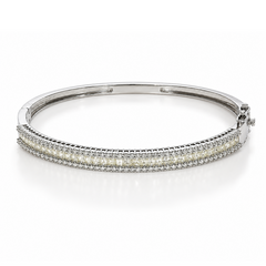 Lab grown diamond tennis bracelet