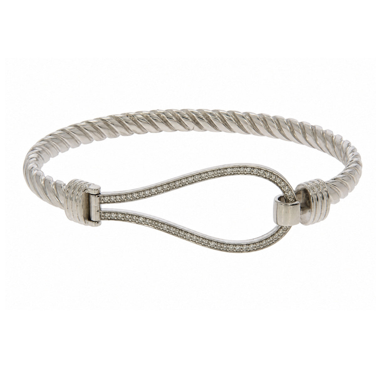 Lab grown diamond tennis bracelet