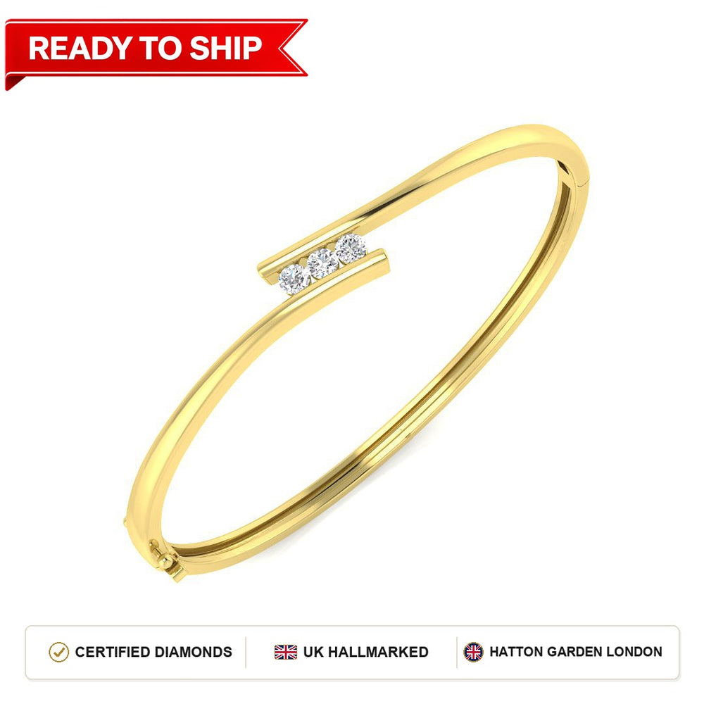 Lab grown diamond tennis bracelet