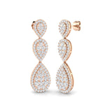 Royal Diamond Earring 1.75 ct  Platinum, 9ct, 18ct White, Yellow & Rose Gold | Handcrafted Fine Jewellery-11