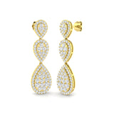 Royal Diamond Earring 1.75 ct  Platinum, 9ct, 18ct White, Yellow & Rose Gold | Handcrafted Fine Jewellery-14