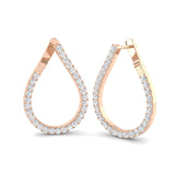 Luxe Diamond Earring 1.5 ct  Platinum, 9ct, 18ct White, Yellow & Rose Gold | Handcrafted Fine Jewellery-10