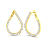 Luxe Diamond Earring 1.5 ct  Platinum, 9ct, 18ct White, Yellow & Rose Gold | Handcrafted Fine Jewellery-14