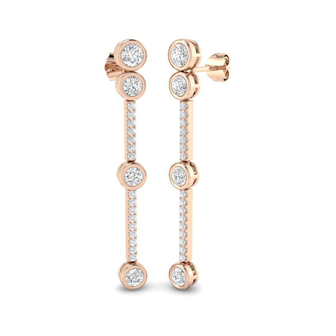 Premier Diamond Earring 1.5 ct  Platinum, 9ct, 18ct White, Yellow & Rose Gold | Handcrafted Fine Jewellery-10