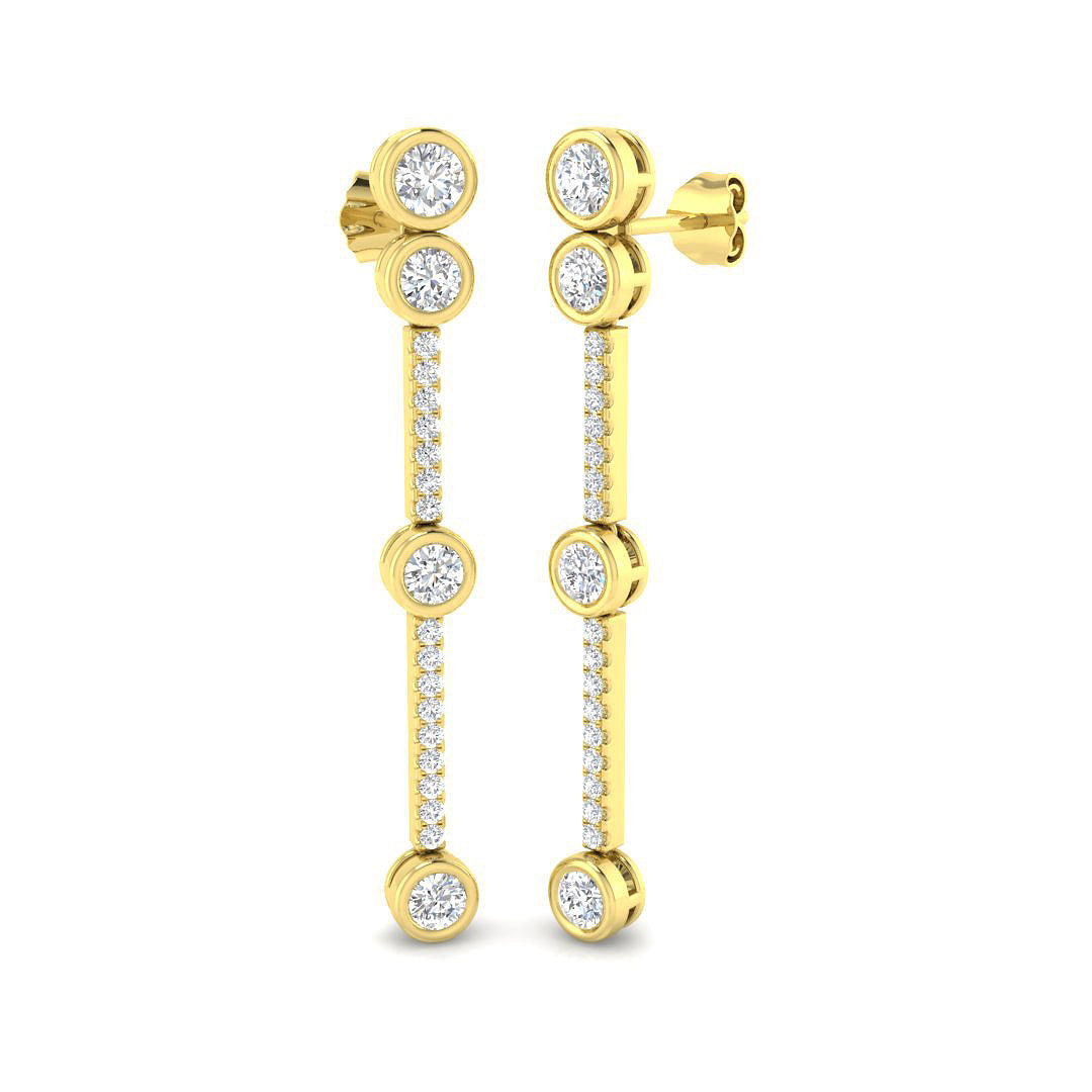 Premier Diamond Earring 1.5 ct  Platinum, 9ct, 18ct White, Yellow & Rose Gold | Handcrafted Fine Jewellery-14