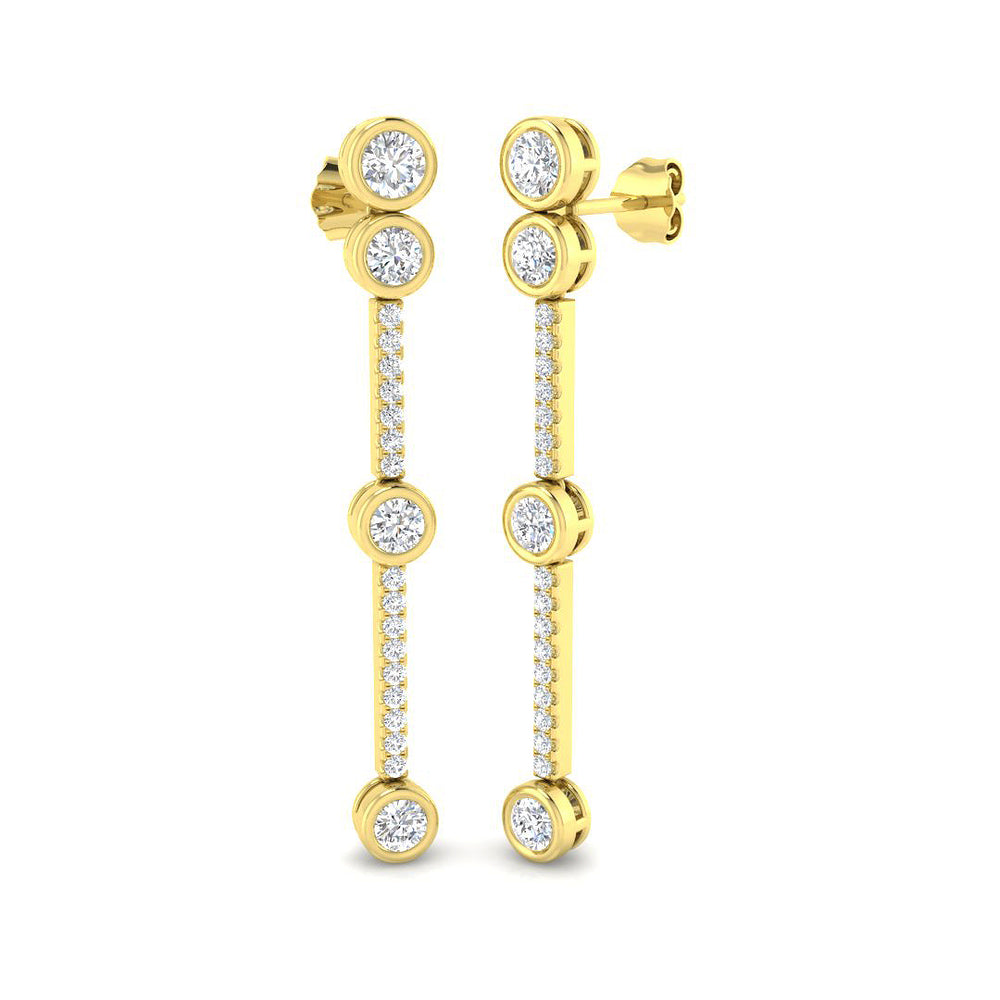 Premier Diamond Earring 1.5 ct  Platinum, 9ct, 18ct White, Yellow & Rose Gold | Handcrafted Fine Jewellery-14