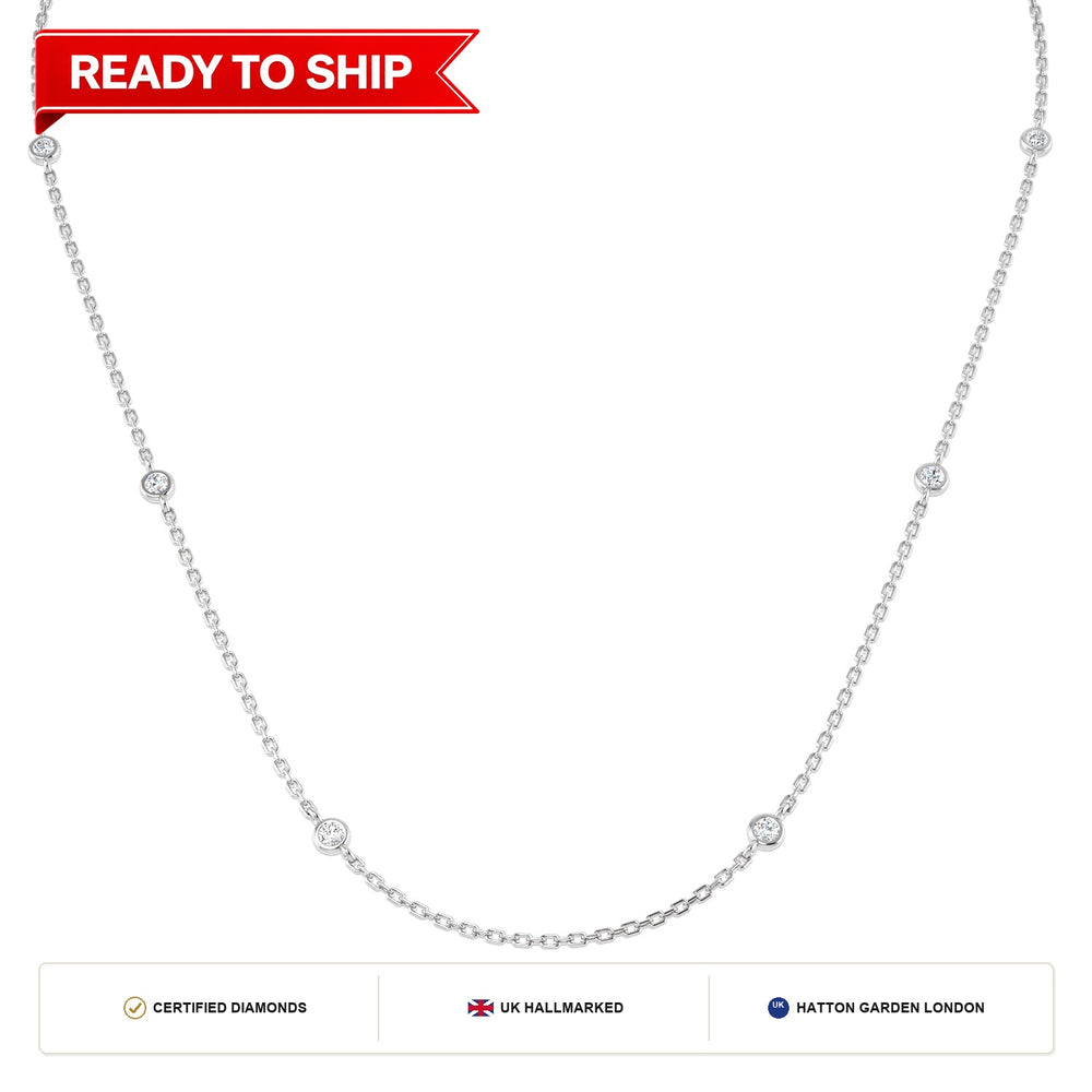 Lab grown diamond tennis bracelet