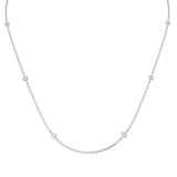Zofia Diamond Necklace Spectacle 0.2ct to 5.5ct Gold Platinum