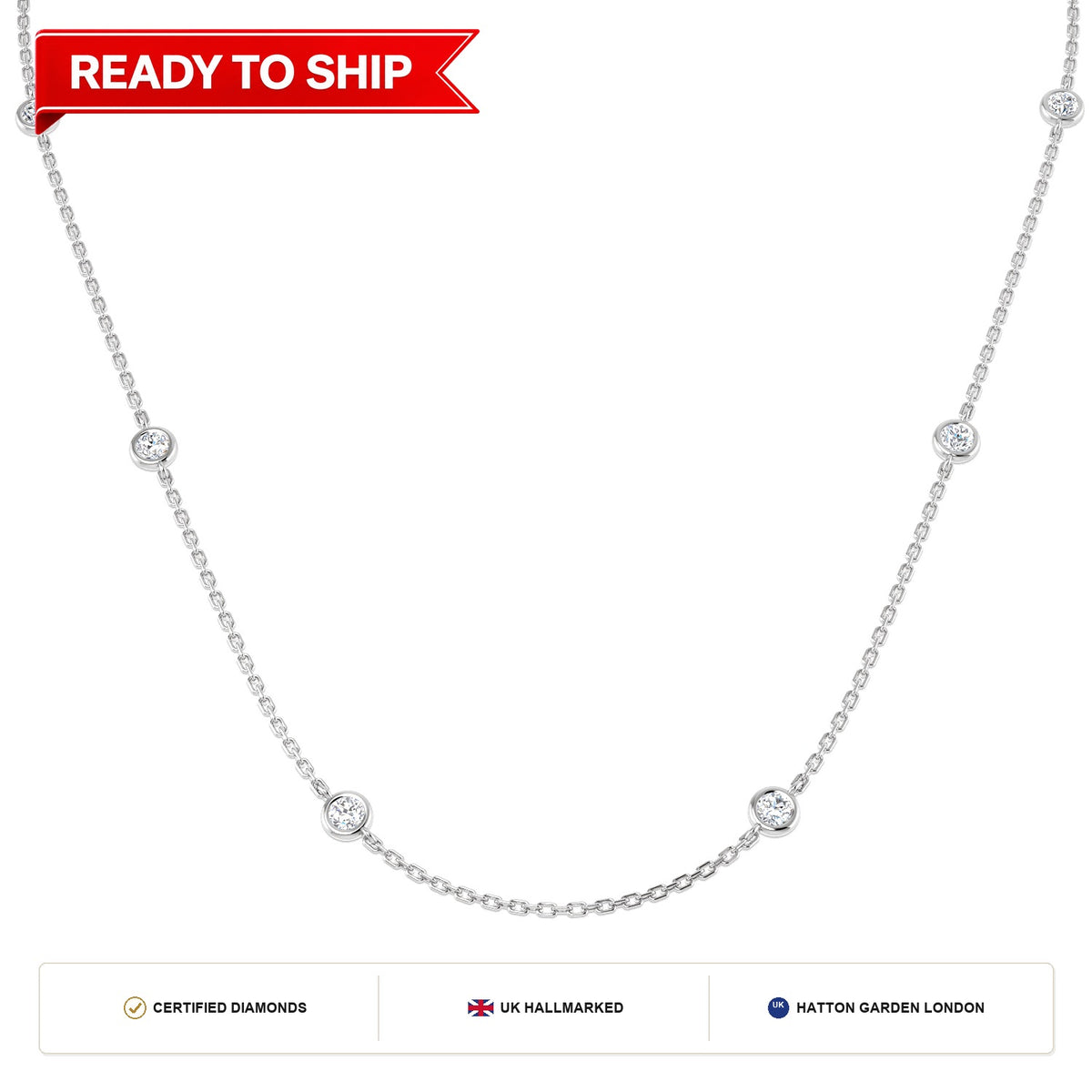 Lab grown diamond tennis bracelet
