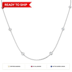 Lab grown diamond tennis bracelet