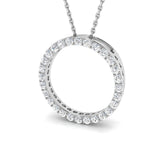Canna Circle of Life Pendant 0.25ct to 5ct Gold (Without Chain )
