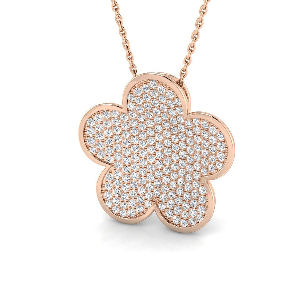 Faye Diamond Pendant 0.75ct  Gold(Without Chain )