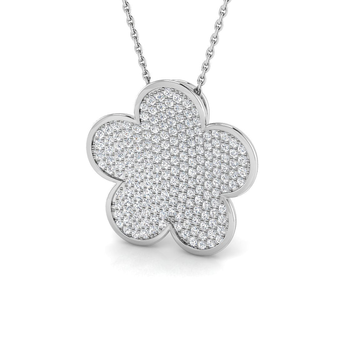 Faye Diamond Pendant 0.75ct  Gold(Without Chain )