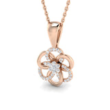 Dill Diamond Pendant 0.1ct to 0.33ct Gold (Without Chain )