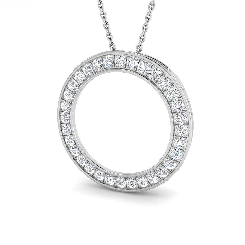 Irene Diamond Pendant Circle of Life 0.5ct to 1ct Gold (Without Chain )