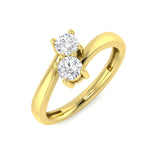 White Gold Diamond Ring, Natural Diamond Ring