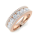 Diamond Pave Ring | 1.5ct | Hallmarked Gold & Platinum