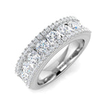 Diamond Pave Ring | 1.5ct | Hallmarked Gold & Platinum