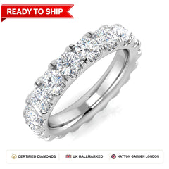 Lab grown diamond earring