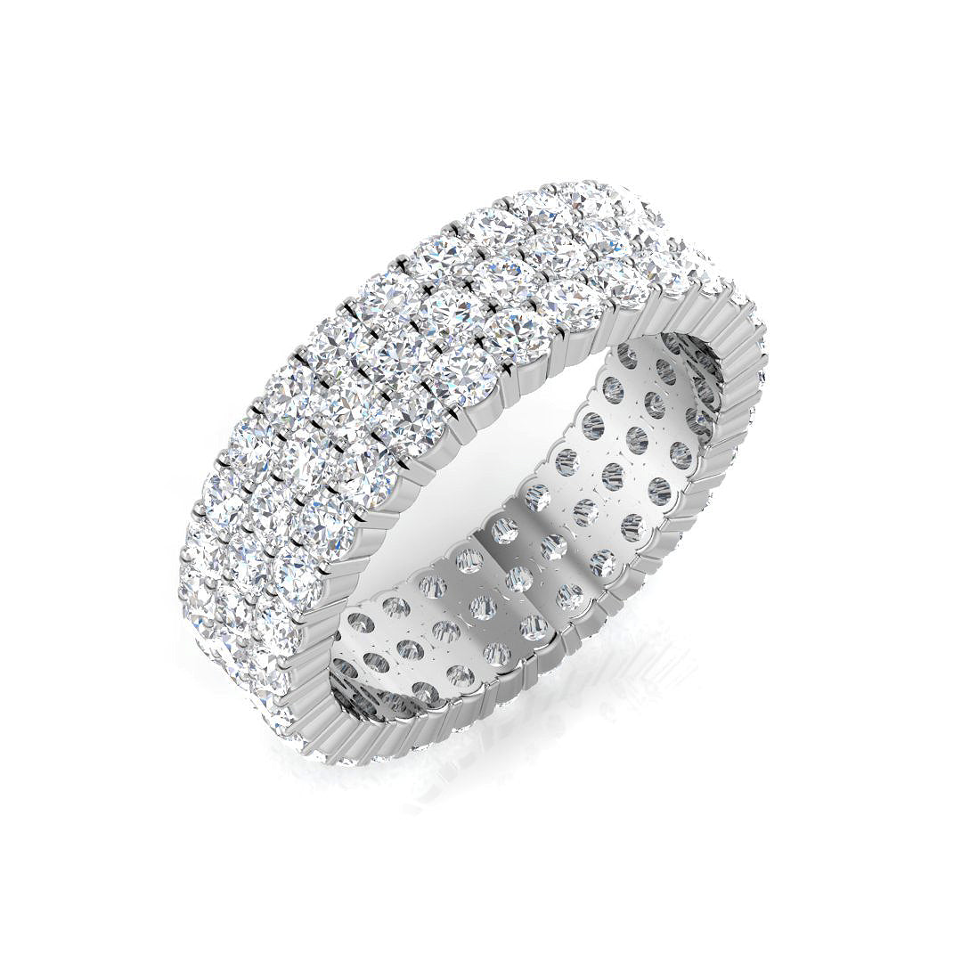 Diamond Eyemouth Full Eternity Ring | 2ct - 8.5ct
