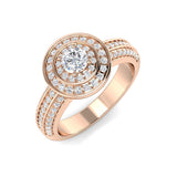 Diamond Paddibgtob Engagement Ring | 0.5ct