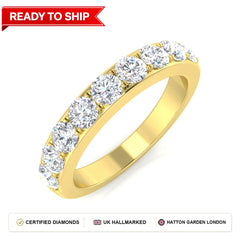 Lab grown diamond earring