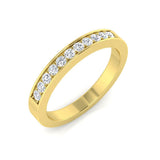 0.28Ct Lab Grown Diamond Ring in 9k Yellow Gold