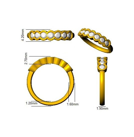 Diamond Eternity Ring | 0.20 -1.00Ct | Lab-Grown & Natural Diamonds