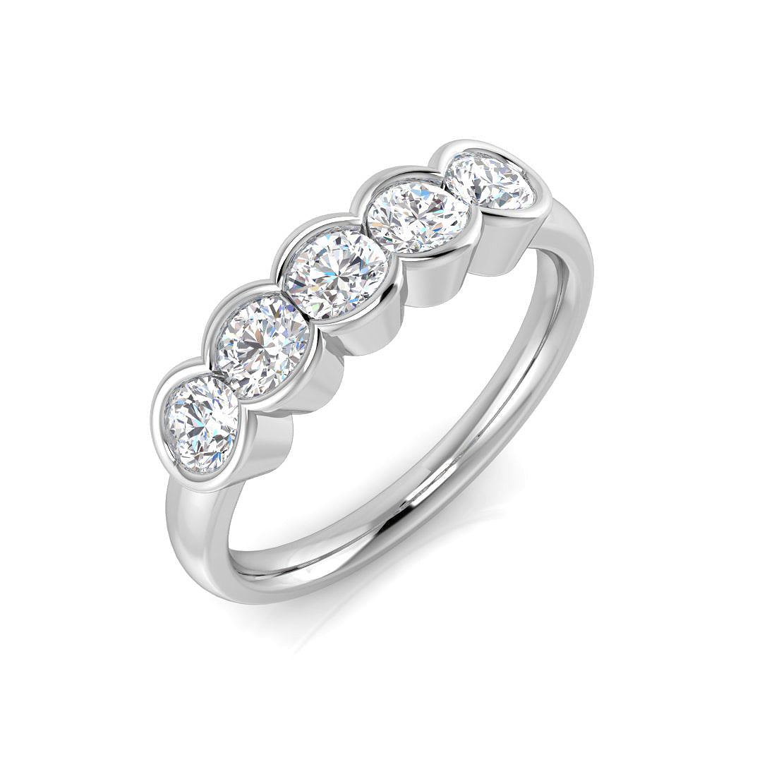 Five-Stone Diamond Ring | 0.20-1.25 Carat | Lab-Grown & Natural Diamonds
