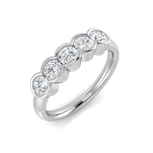Five-Stone Diamond Ring | 0.20-1.25 Carat | Lab-Grown & Natural Diamonds