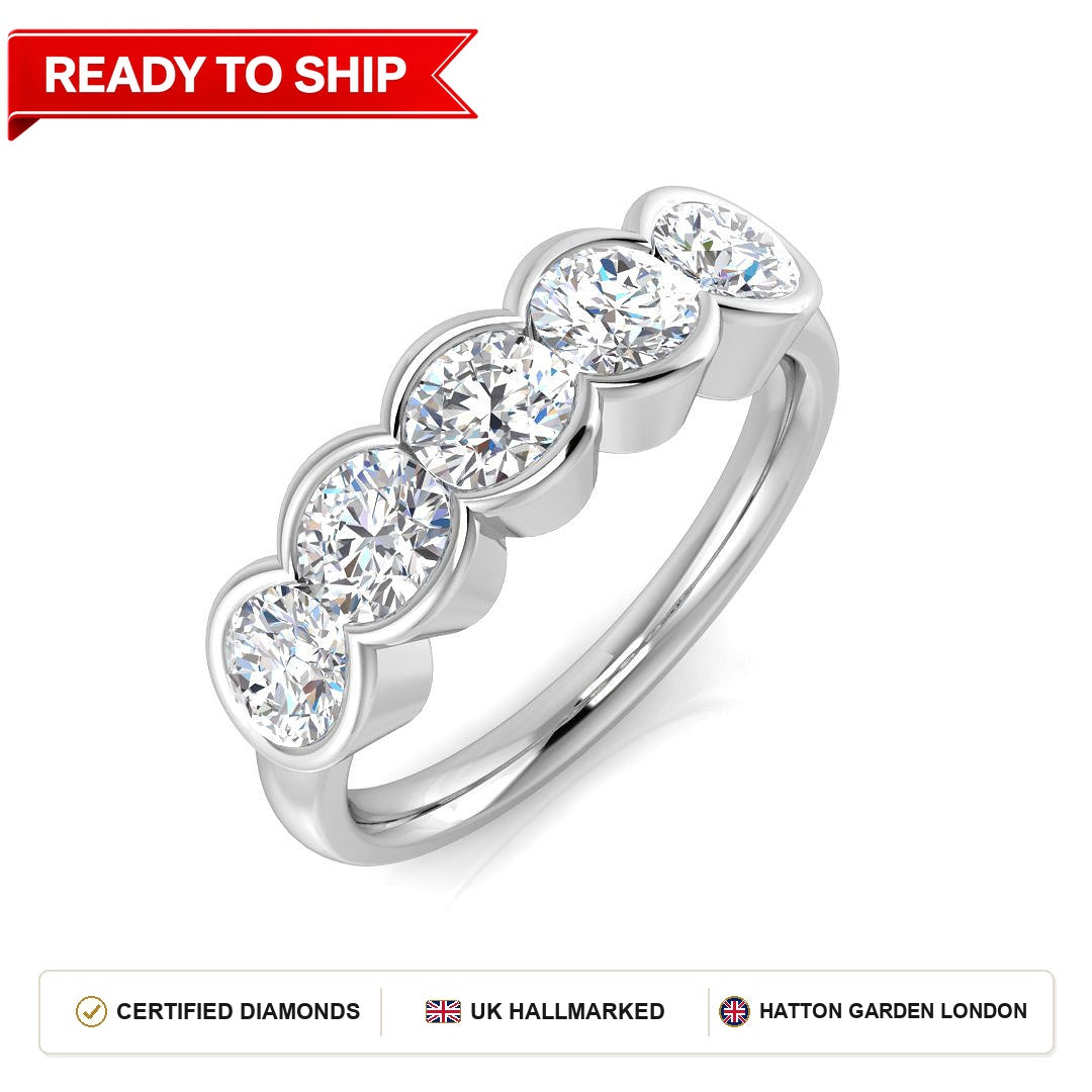 Lab grown diamond earring