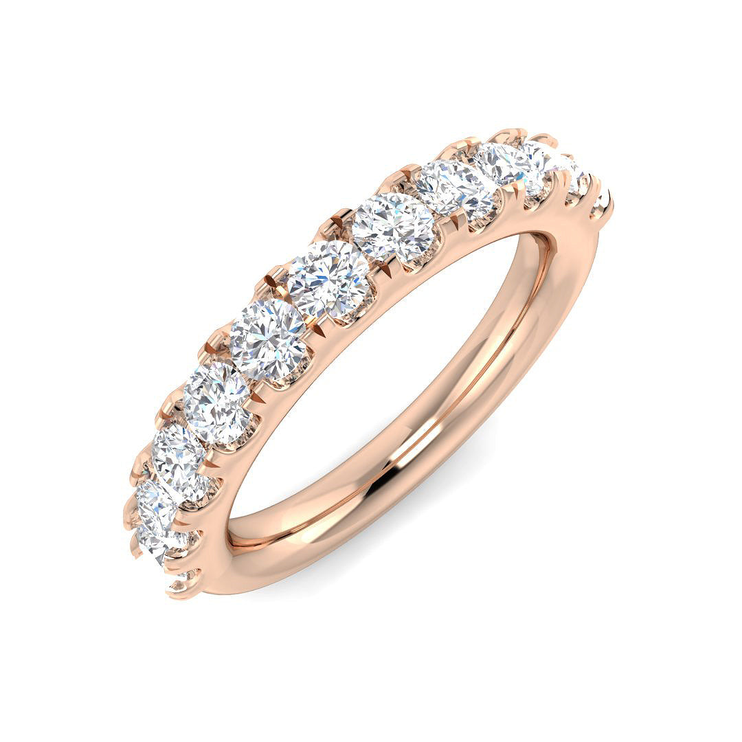Diamond Half Eternity Ring | 0.25ct - 1ct